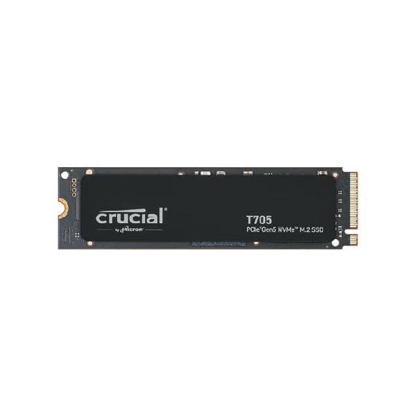 Crucial T705 1TB M.2 SSD PCIe Gen5 国内正規品 並行輸入 Crucial New 2024 T705 1TB PCIe Gen5 NVMe M.2 SSD - hasta