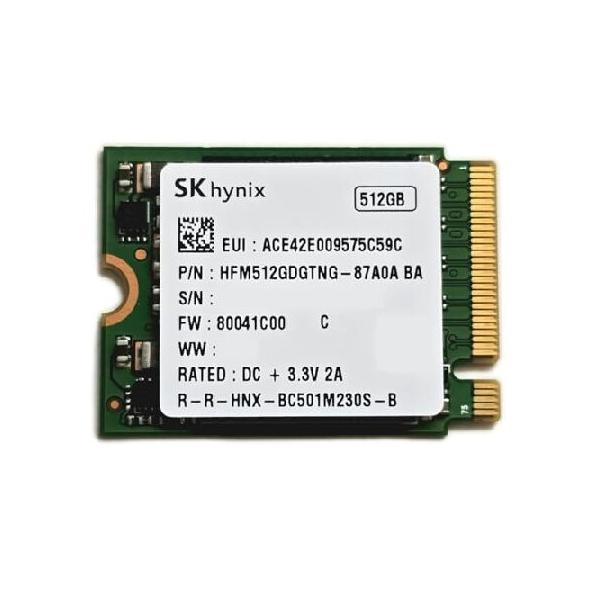 SK 512G SSD hynix SK バルク新品② Hynix HFS512GEJ4X112N SSD NVMe x4 Gen4 PCIe 2242 M.2 512GB 内蔵型SSD