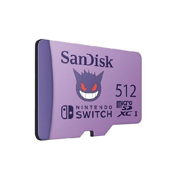 並行輸入 SanDisk ポケモン マイクロSDカード Nintendo Switch用 512GB
