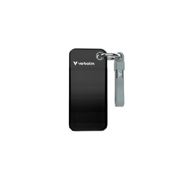 並行輸入 Verbatim Pocket SSD 1TB 外付けハードドライブ ポータブル