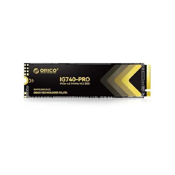 内蔵型SSD ORICO e7400 2TB NVMe M.2 SSD Amazon | ORICO E7400 2TB 内蔵SSD - PCIe Gen4x4 M.2 NVMe 2280