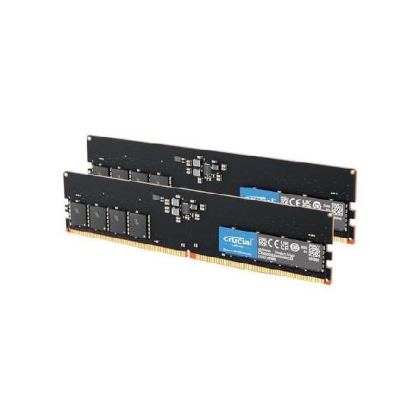 並行輸入 Crucial 128GBキット (2x64GB) DDR5 RAM 5600MHz