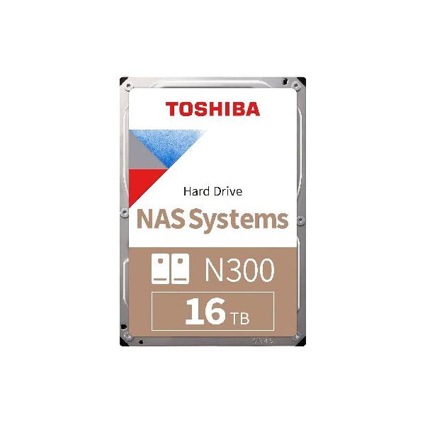 並行輸入 TOSHIBA 16TB N300 NAS Internal HDD - 3.5