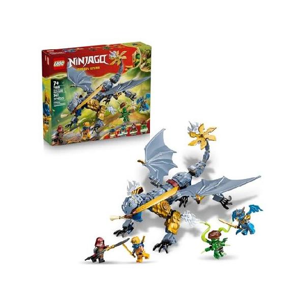 並行輸入 LEGO NINJAGO Ninja Dragon Riyu’s Battle Building Toy for Boys ＆ Girls - Ninja Poseable Dragon Toy Playset for Kids, Ages 7+ - Includes 4 Mi