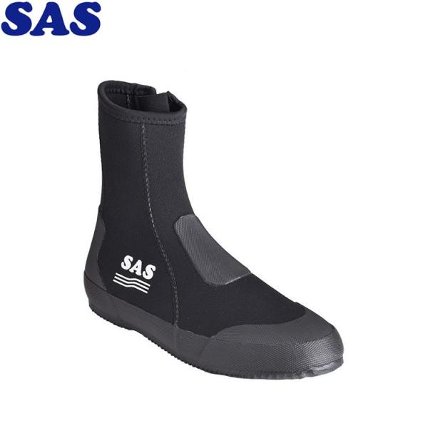ダイビング ブーツ [ SAS ] エスエーエス 3mm MCブーツ ブラック 23cm〜28cm ダイビング用ブーツ 20715