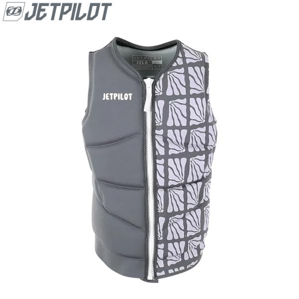 [ JETPILOT ] ジェットパイロット　JA25303CE アイラ X1 フロントエントリー ネオベスト [ チャコール ] ウエイクボード ジェットスキー ライフジャケット