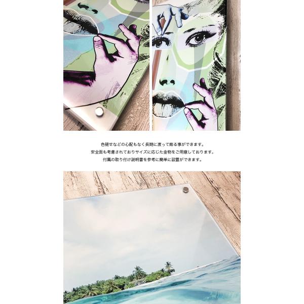 アートパネル アクリル パネル A1 壁掛け 絵画 個性的 パイナップル