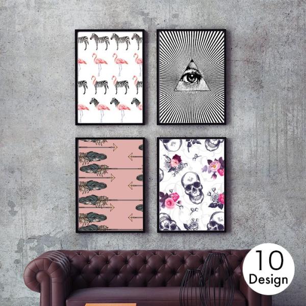 ポスター デザイン フラミンゴ イルミナティ 北欧 インテリア 狼 ハート スカル ドクロ 壁画 シンプル モダン おしゃれ Buyee Buyee บร การต วกลางจากญ ป น ซ อจากประเทศญ ป น