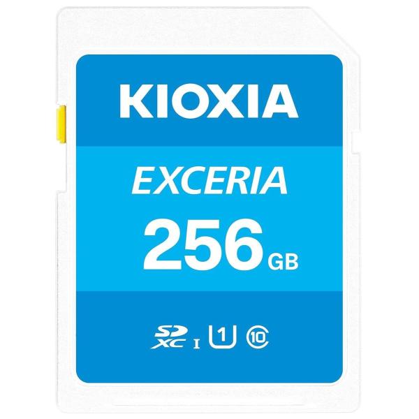 KIOXIA キオクシア SDカード EXCERIA SDXC UHS-I Class10 読出速度100MB/s 日本製 5年保証 256GB