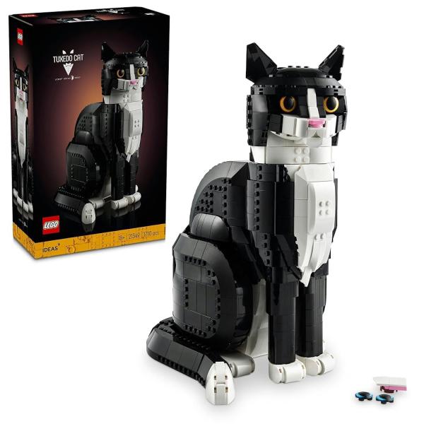 他サイト： レゴ LEGO アイデア タキシードキャット 1710ピース おもちゃ 玩具 誕生日プレゼント ブロック 猫 ねこ 21349の商品画像