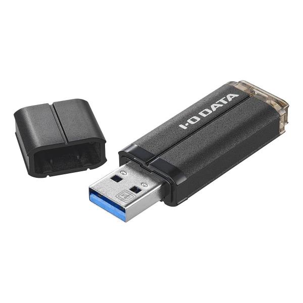 IODATA USBメモリー 128GB MUM-128G/KUE ブラック Type-A USB3.2 Gen1 5Gbps Win Mac PC