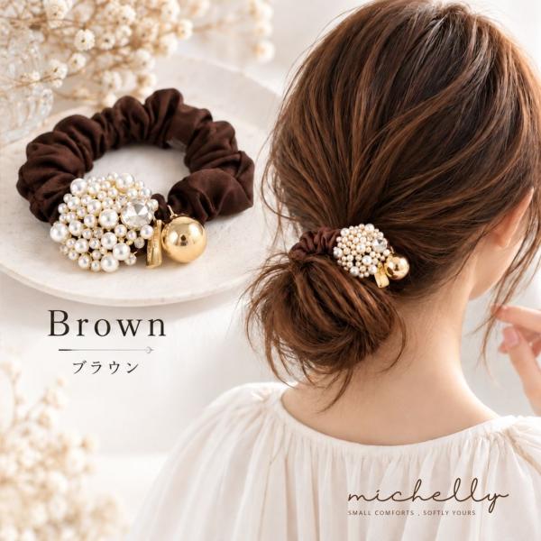 �V���V�� �p�[�� �r�W���[ �w�A�S�� ������ ���ꂢ�� ��l �w�A�A�N�Z�T���[ �u���b�N �u���E�� ��i ���i�摜2