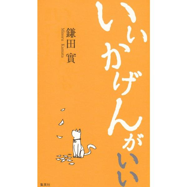 タイトル：　いいかげんが　いい作　　者：　鎌田實出　　版：　集英社※中古品ですので、色褪せ・折れ・汚れなどがある場合がございます※読めればOKという方向けです