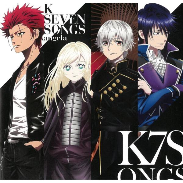 K SEVEN SONGS ※DVDなし / angela 中古・レンタル落ちCD アルバム