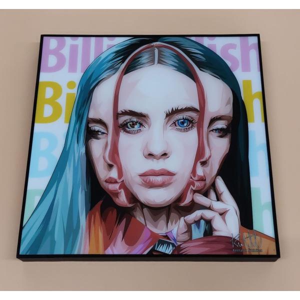 ビリー・アイリッシュ / Billie Eilish ポップアートフレーム 新品