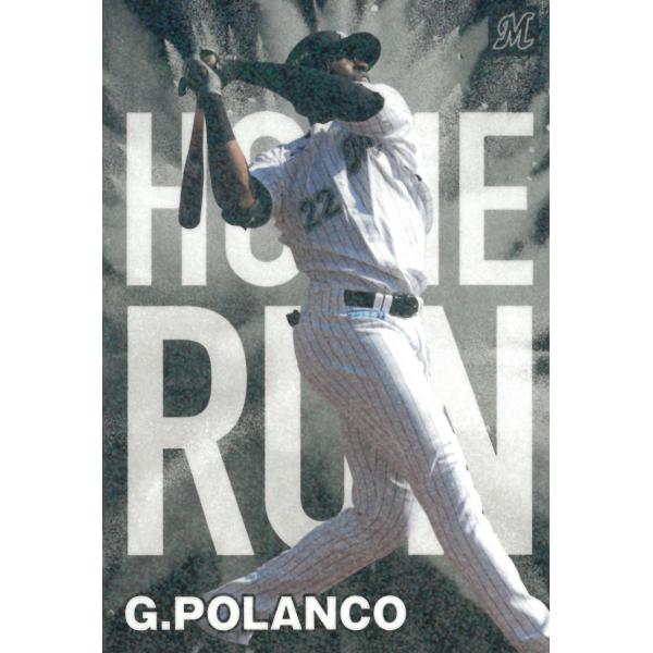 美品)HR-08 千葉ロッテマリーンズ G．ポランコ チーム本塁打王 