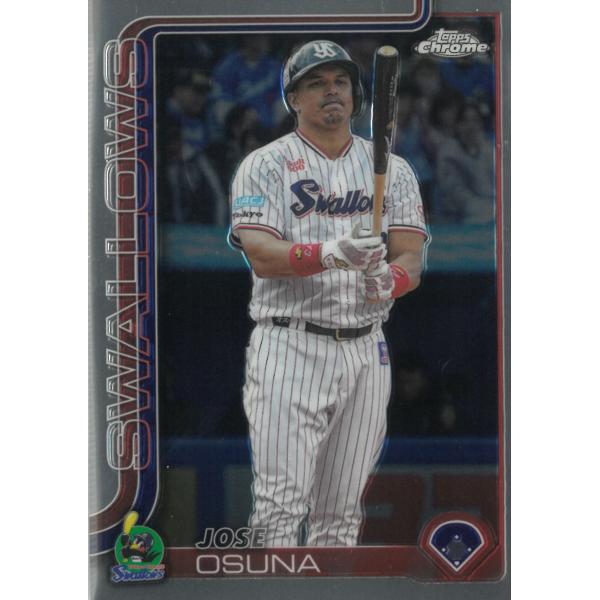 TOPPS 2025 NPB Chrome 73 東京ヤクルトスワローズ J．オスナ Base