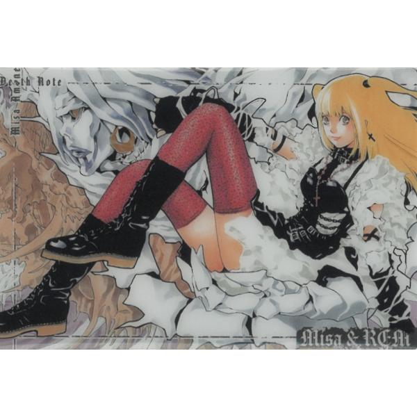 カードウエハース DEATH NOTE 1-21 弥海砂 レム ビジュアルカード 中古