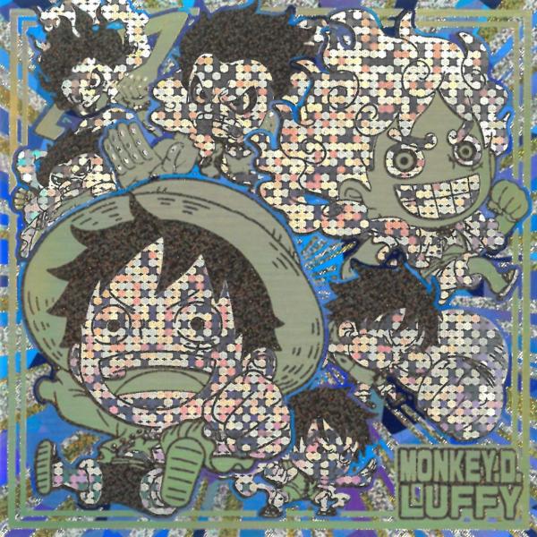 ONE PIECE 初期　ルフィ海賊団　シール ONE PIECE - ワンピース 大海賊 シールウエハース SW8-22 N