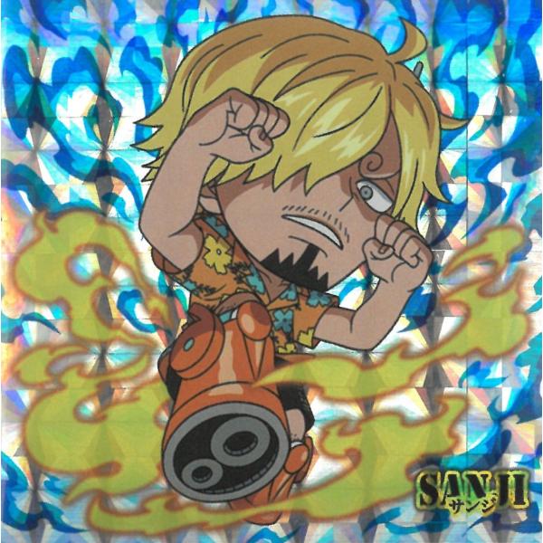 サンジ　シール にふぉるめーしょん ワンピース 大海賊シールウエハース LOG.13 SW13