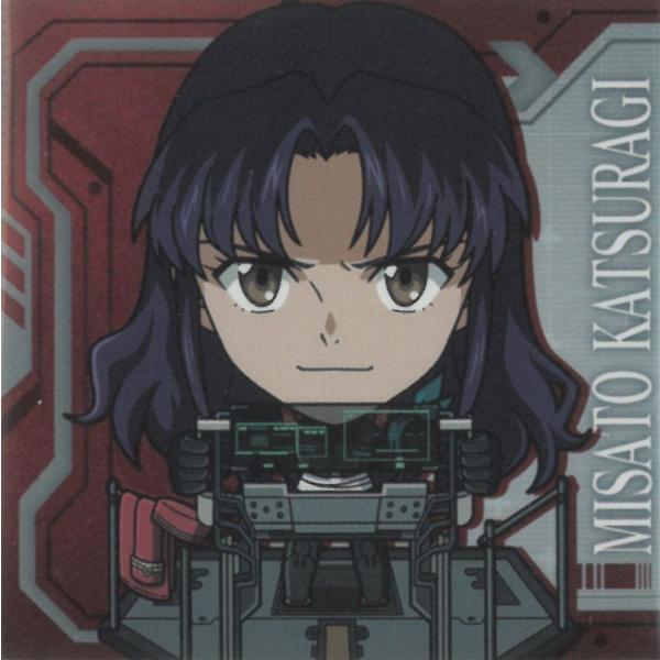 タイトル：　にふぉるめーしょん 新世紀エヴァンゲリオン シールウエハース補完計画サードインパクト EVA3-06 葛城ミサト N ノーマルシリーズ：　新世紀エヴァンゲリオン販　　売：　バンダイ