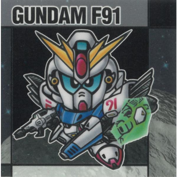 元祖SDガンダムスナックII※もともと小袋なし 52 ガンダムF91 N
