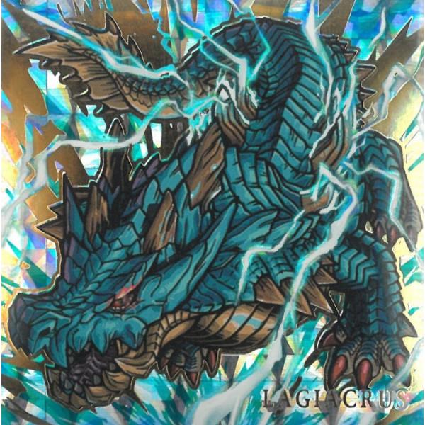 にふぉるめーしょん モンスターハンター シールウエハース vol.1 28 ラギアクルス UR ウルトラレア