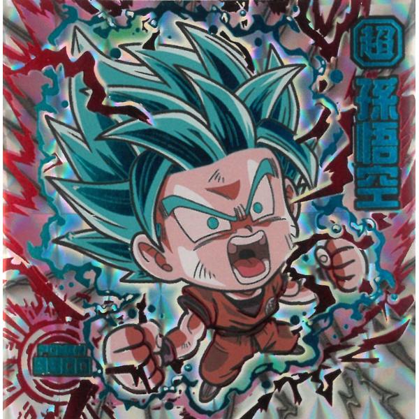 ドラゴンボール超戦士シールウエハース超 激闘の記憶  超16-26 孫悟空（超サイヤ人ブルー・界王拳） UGR 究極ゴッドレア