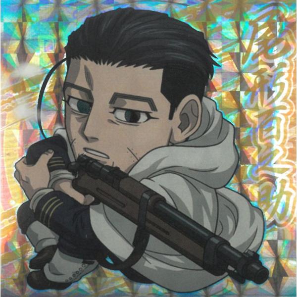 にふぉるめーしょん ゴールデンカムイ 金塊争奪シールウエハース vol.1 GK1-25 尾形百之助 SR スーパーレア