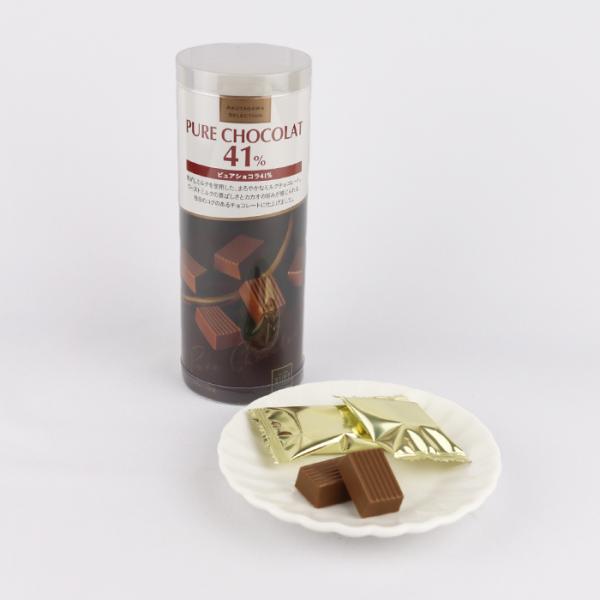 チョコレート 芥川製菓ピュアショコラ41% 69g入り【東京都豊島区 送料別】【HZ