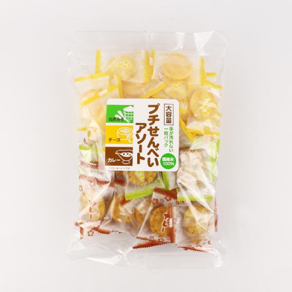 せんべい プチサイズねぎみそせんべいアソート 135g 【喜多山製菓（埼玉県