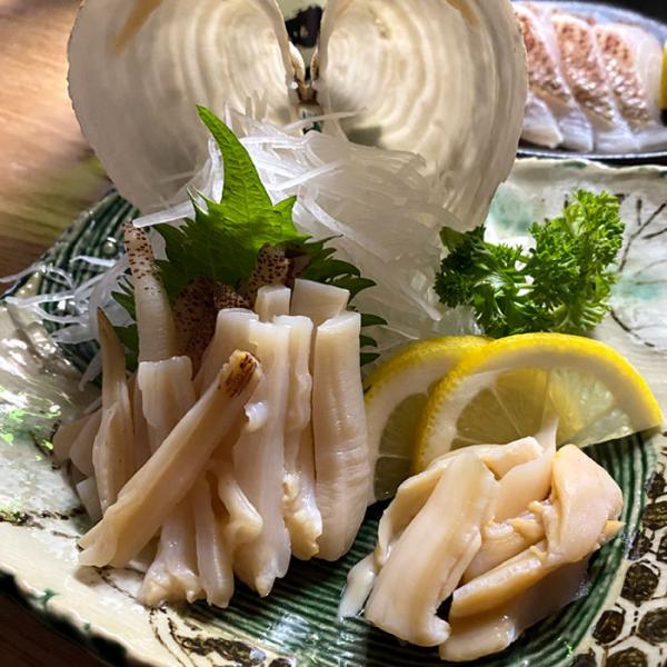 活き 白みる貝 約1kg（3〜5個）瀬戸内海産 捌き方レシピ付き 白ミル貝