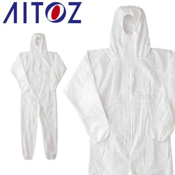 ・素材：ポリプロピレンSMS不織布3層・前面ファスナー・ファスナーカバーフラップ付・フード、ウエスト、袖口、裾口ゴム入り ・左内ポケット※この商品は使い捨てタイプです※取り寄せ商品、在庫の有無と納期は後日連絡