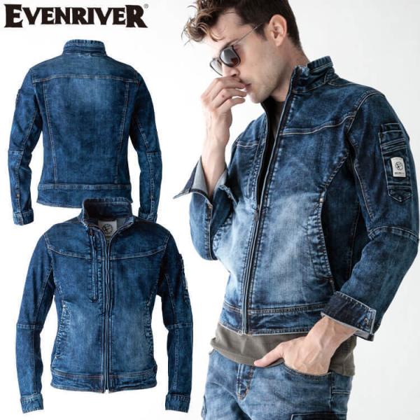 ��ƕ� �C�[�u�����o�[ EVENRIVER �X�g���b�`�f�j���u���]��X9 USD907 �T�C�YS�`LL �p�E�_�[�u���[