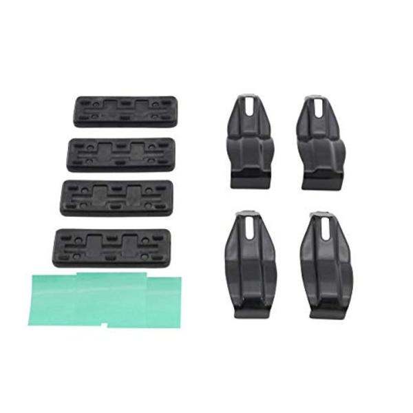 Terzo テルッツォ (by PIAA) ルーフキャリア ベースキャリア ホルダー 4個入 ブラック マツダ フレアワゴン MM53S ス