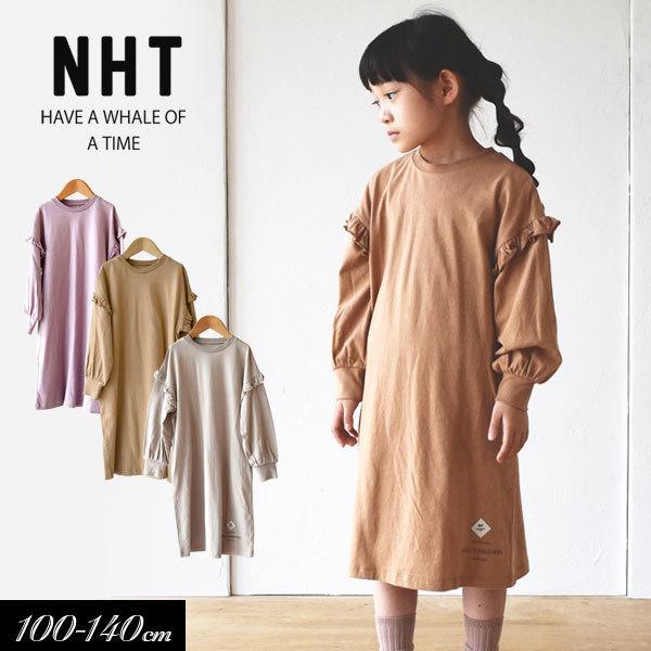 子供服 Nht ニコフラート フリルパフワンピース キッズ 女の子 子ども カットソー 21春 ミッキーキッズ 通販 Yahoo ショッピング