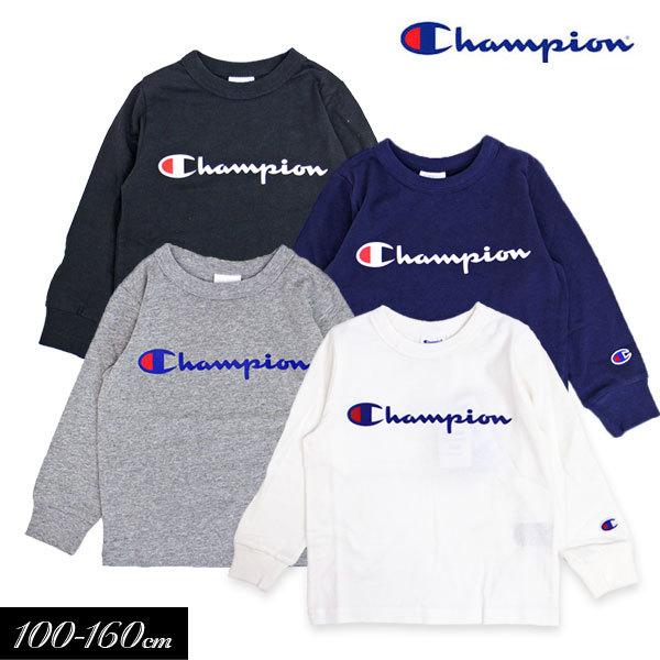 21春 Champion チャンピオン Champion ロゴプリント 長袖tシャツ キッズ 女の子 男の子 子ども ジュニア 1901 16 ミッキーキッズ 通販 Yahoo ショッピング