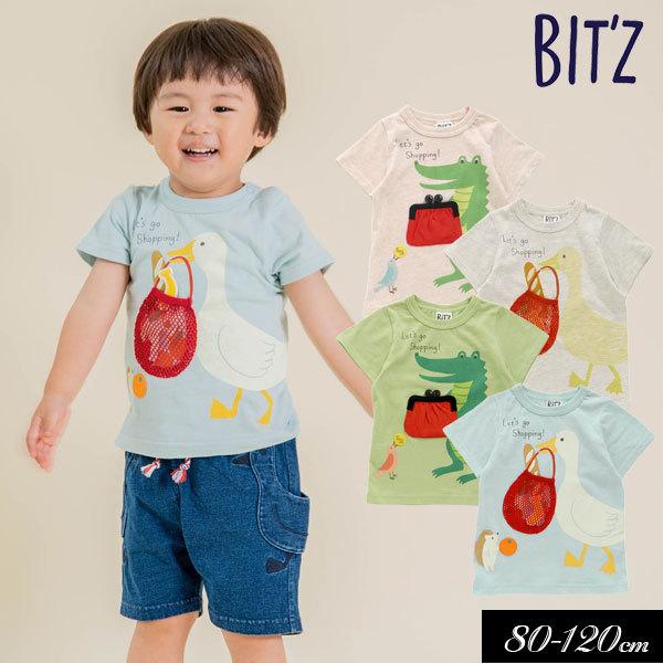 子供服 4色 2柄 プリント ｔシャツ Bit Z ビッツ キッズ 男の子 22夏 ミッキーキッズ 通販 Yahoo ショッピング