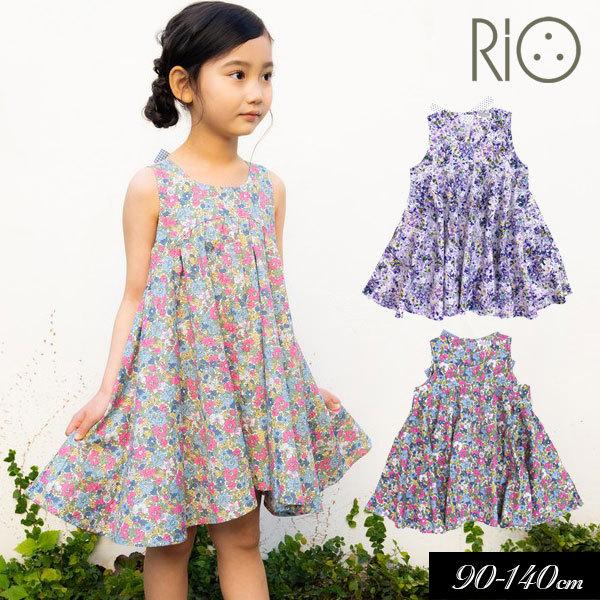 子供服 Rio リオ 花柄 サンドレス キッズ 女の子 子ども スカート おしゃれ 21夏 C 12 ミッキーキッズ 通販 Yahoo ショッピング