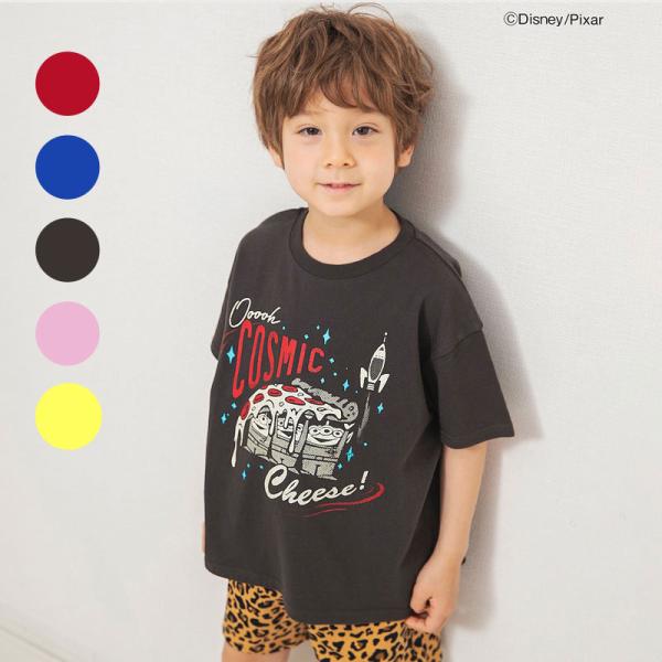 子供服 BREEZE ブリーズ ディズニー キャラクタートイストーリー カラバリ Tシャツ 男の子 女の子 キッズ 半袖 トップス Disney 2026夏