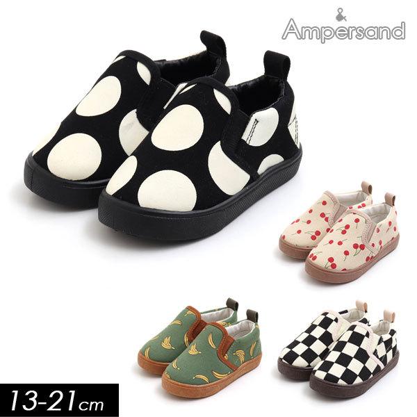 ampersand シューズ 16.0 さくらんぼ 女の子 靴