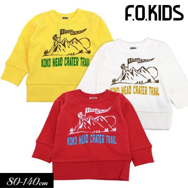 春 Off F O Kids エフオーキッズ Hiking プリント トレーナー キッズ 女の子 男の子 子ども R1110 ミッキーキッズ 通販 Yahoo ショッピング
