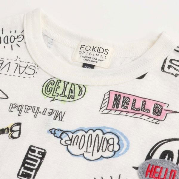 40 Off 夏 F O Kidsエフオーキッズ 手描き総柄 Tシャツ キッズ 女の子 男の子 子ども 半袖tシャツ アメカジ トップス R7150 ミッキーキッズ 通販 Yahoo ショッピング