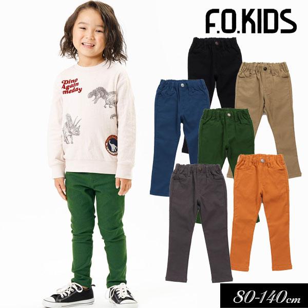 F.O.KIDS 子供服 らくらくスキニーパンツ 10分丈 キッズ 女の子 男の子 