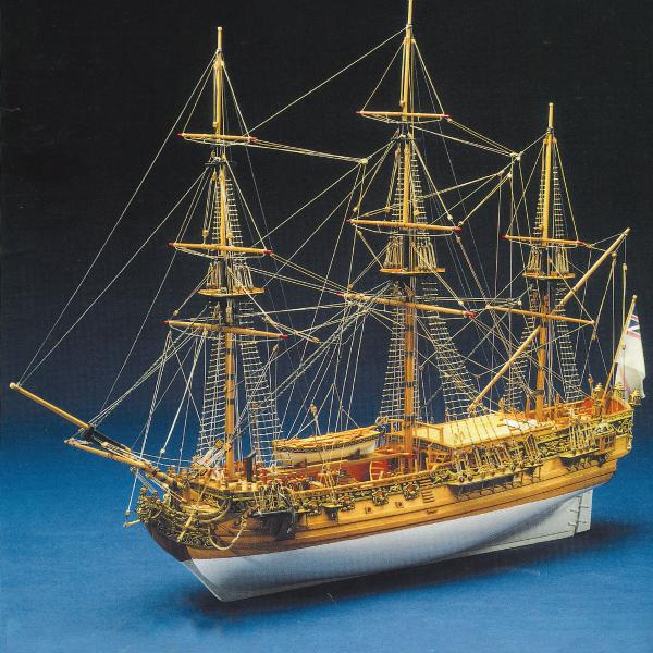 帆船模型キット ロイヤルキャロライン
