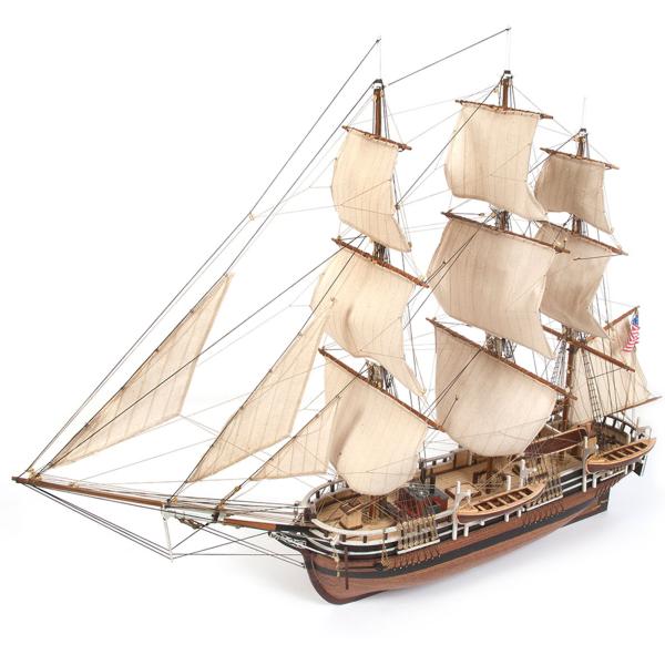 帆船模型キット エセックス : 木製模型キットのマイクロクラフト