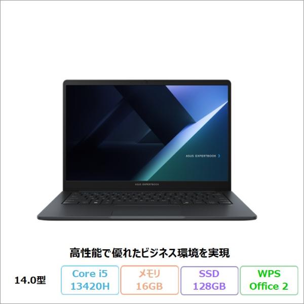 ASUS ExpertBook B1 ノートPC B1403CVA-S63716X Windows11 Pro Office付 Core i5-13420H 16GB SSD128GB 14.0インチ メーカー再生品Sランク
