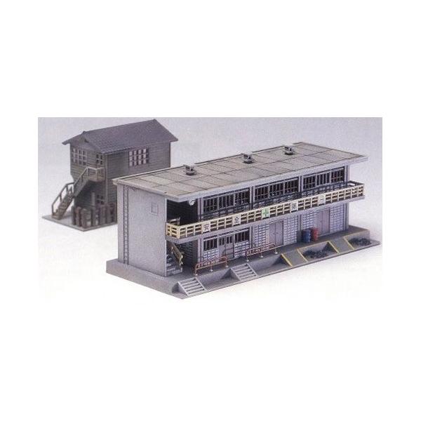 近代型詰所　（未塗装組立キット） 【グリーンマックス・2134】