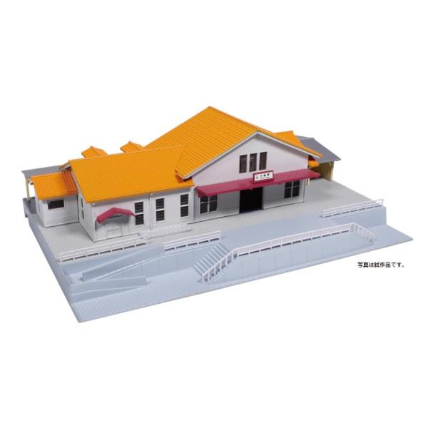 ※新製品 1月発売※ 近郊形地上駅舎（オレンジ屋根） 【KATO・23-211C】