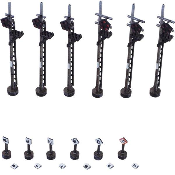 ※再生産　5月発売※着色済み 特殊信号発光機セット 【グリーンマックス・2595G】